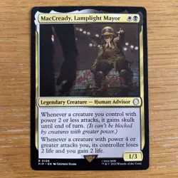 MacCready, Lamplight Mayor ~ Commander: Fallout [ NearMint ] [ Magic MTG ] Rare - Image 1