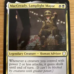MacCready, Lamplight Mayor ~ Commander: Fallout [ NearMint ] [ Magic MTG ] Rare - Image 2