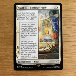 MTG Vault 101: Birthday Party [Fallout] Near Mint Rare Magic The Gathering - Image 1