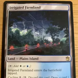 MTG Irrigated Farmland [Doctor Who] Near Mint Rare Magic The Gathering Card - Image 2
