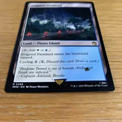 MTG Irrigated Farmland [Doctor Who] Near Mint Rare Magic The Gathering Card - Image 3