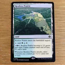 Restless Prairie ~ The Lost Caverns of Ixalan [ NM ] [ Magic MTG ] Rare Card - Image 1