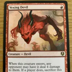 Vexing Devil ~ Ultimate Masters [ EX ] [ Magic MTG ] Rare Card - Image 2