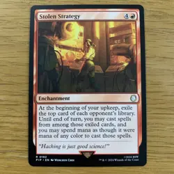 Stolen Strategy ~ Commander: Fallout [ NearMint ] [ Magic MTG ] Rare Card - Image 1