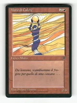 Wall of Heat 222 LP NF C Italian MTG Magic Legends 1994 Vintage Format - Image 1
