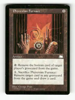 Phyrexian Furnace LP Normal U MTG Magic Weatherlight - Image 1