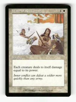Wave of Reckoning 56 NM Normal R MTG Magic Mercadian Masques - Image 1