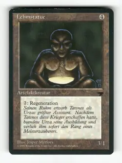 Clay Statue LP NF C German MTG Magic Renaissance Vintage Format - Image 1