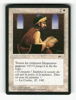 Piety LP NF C French MTG Magic Arabian Nights Vintage Format - Image 1