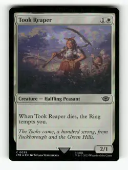Took Reaper 35 NM Foil C MTG Magic Universes Beyond: The Lord of the Rings: Tale - Image 1