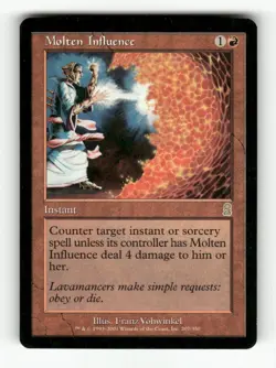 Molten Influence 207 NM Normal R MTG Magic Odyssey - Image 1