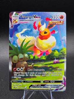 Flareon VMAX SWSH180 SWSH: Sword & Shield Promo Pokemon Card Holo - Image 1