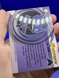 2003 TOPPS POKEMON ADVANCED SABLEYE #67 NON-HOLO LP - Image 5