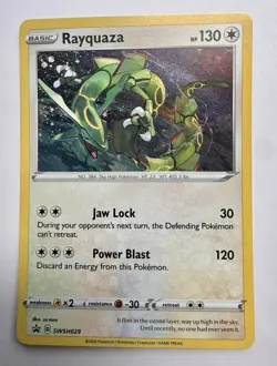 Rayquaza - SWSH029 - Cosmos Holo - Pokemon TCG - Black Star Promo - Image 1
