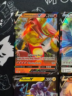 Pokemon SWSH V Bundle 13 Cards - Dialga/Palkia/Raikou/Giratina/Reshiram/etc - Image 2