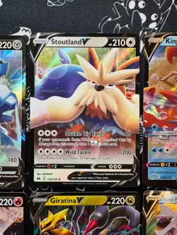 Pokemon SWSH V Bundle 13 Cards - Dialga/Palkia/Raikou/Giratina/Reshiram/etc - Image 4