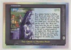 The Ghost of Maiden Peak Topps Pokemon TV Animation Edition Series 2 Episodes - Image 2