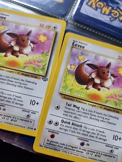 Pokemon 1999 Base Set Evee 51/64 Vintage - Image 2