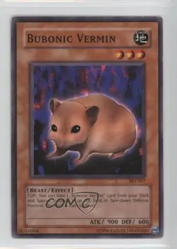 Bubonic Vermin Unlimited YuGiOh Pharaoh's Servant #PSV-057 2002 READ - Image 1