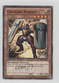 Ganbara Knight 1st Ed. YuGiOh Starter Deck 12: XYZ Symphony #YS12-EN005 - Image 1