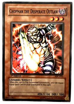 YuGiOh! - Chopman The Desperate Outlaw - IOC-010 - 1st Edition - Common - Image 1