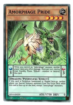 Amorphage Pride SHVI EN029 - YuGiOh Card - Common - 1ST EDITION - Image 1