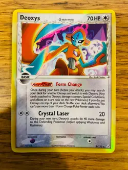 Deoxys Normal Forme (5/110) EX Holon Phantoms Delta Species Holo Pokemon Card! - Image 1