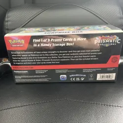 Pokemon Card Prismatic Evolutions Surprise Box New Sealed 4 Booster Packs - Image 2