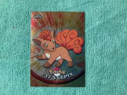 2000 Topps Chrome Pokemon Series 1 #37 Vulpix Base Card Nm/Mint - Image 2