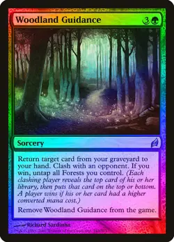 Woodland Guidance FOIL Lorwyn HEAVILY PLD Green Uncommon MAGIC MTG CARD ABUGames - Image 1