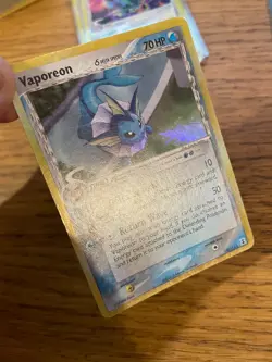 LP! Vaporeon (18/113) EX Delta Species Holo Pokemon Card! FAST P&P! - Image 3