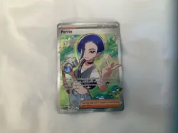 Perrin TCG Full Art Holo Ultra Rare Card 209/167 Pokemon Twilight Masquerade NM - Image 1