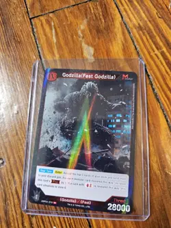 Godzilla Card Game Godzilla (Fest Godzilla) EBP01-015 NM Foil - Image 1