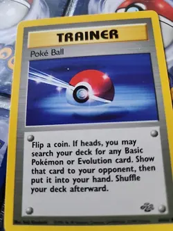Pokemon TCG Poke Ball Jungle Trainer Card 64/64 Unlimited Common - Image 1