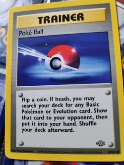Pokemon TCG Poke Ball Jungle Trainer Card 64/64 Unlimited Common - Image 2