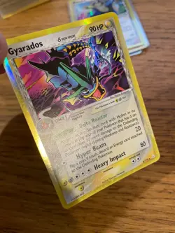 NM! Gyarados (8/110) EX Holon Phantoms Delta Species Holo Pokemon Card! - Image 3