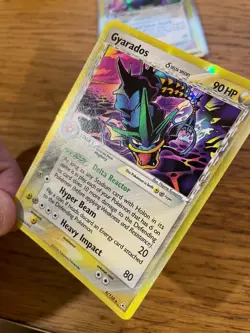 NM! Gyarados (8/110) EX Holon Phantoms Delta Species Holo Pokemon Card! - Image 4