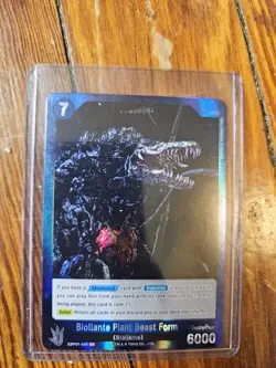 Godzilla Card Game Biollante Plant Beast Form EBP01-058 NM Foil - Image 1