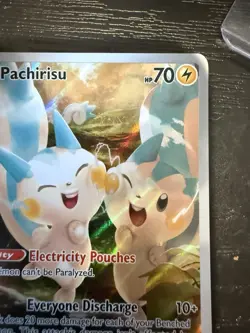 Pachirisu 084/078 AR Violet Ex Base sv1V Art Rare Japanese Pokemon Card US - Image 4
