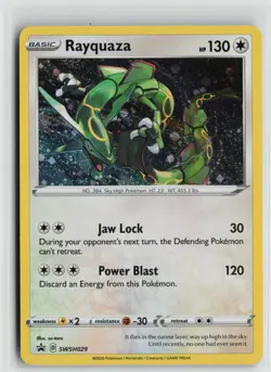 Pokemon Rayquaza - SWSH029 SWSH: Sword & Shield Promo Cards Promo card MP - Image 1
