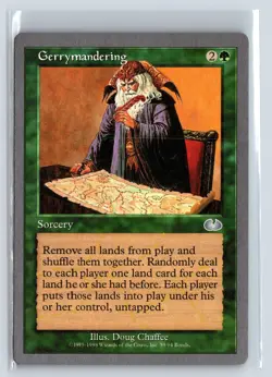 GERRYMANDERING - MTG Magic the Gathering Card - Unglued - Uncommon - Image 1