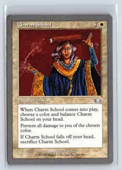 CHARM SCHOOL - MTG Magic the Gathering Card - Unglued - Uncommon - Image 1