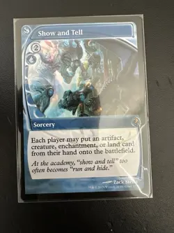 Show and Tell Future Sight Mystery Booster 2 Regular NM MTG Magic The Gathering - Image 1