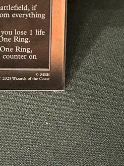 MTG English The One Ring (Borderless) NM Foil - Image 4