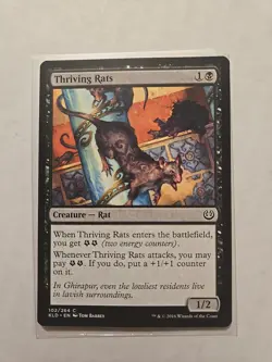 Thriving Rats - Kaladesh - LP - MTG Magic - Common - Creature - Image 1