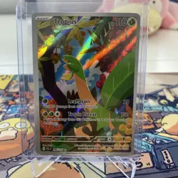 Pokemon TCG Tropius 195/193 Paldea Evolved Illustration Rare NM - Image 1