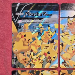 Pokemon Lot: Pikachu V Union SWSH139 SWSH140 SWSH141 SWSH142 4 Promo Set - LP/NM - Image 2