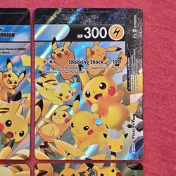 Pokemon Lot: Pikachu V Union SWSH139 SWSH140 SWSH141 SWSH142 4 Promo Set - LP/NM - Image 3