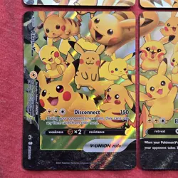 Pokemon Lot: Pikachu V Union SWSH139 SWSH140 SWSH141 SWSH142 4 Promo Set - LP/NM - Image 4