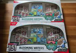 Pokemon 151 Blooming Waters Premium Collection - NEW, SEALED, SET OF 2 - Image 1